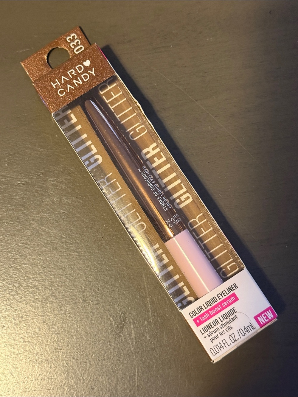 Hard Candy Liquid Eyeliner with Lash Boost Serum in Espresso my Feelings NEW 🌻